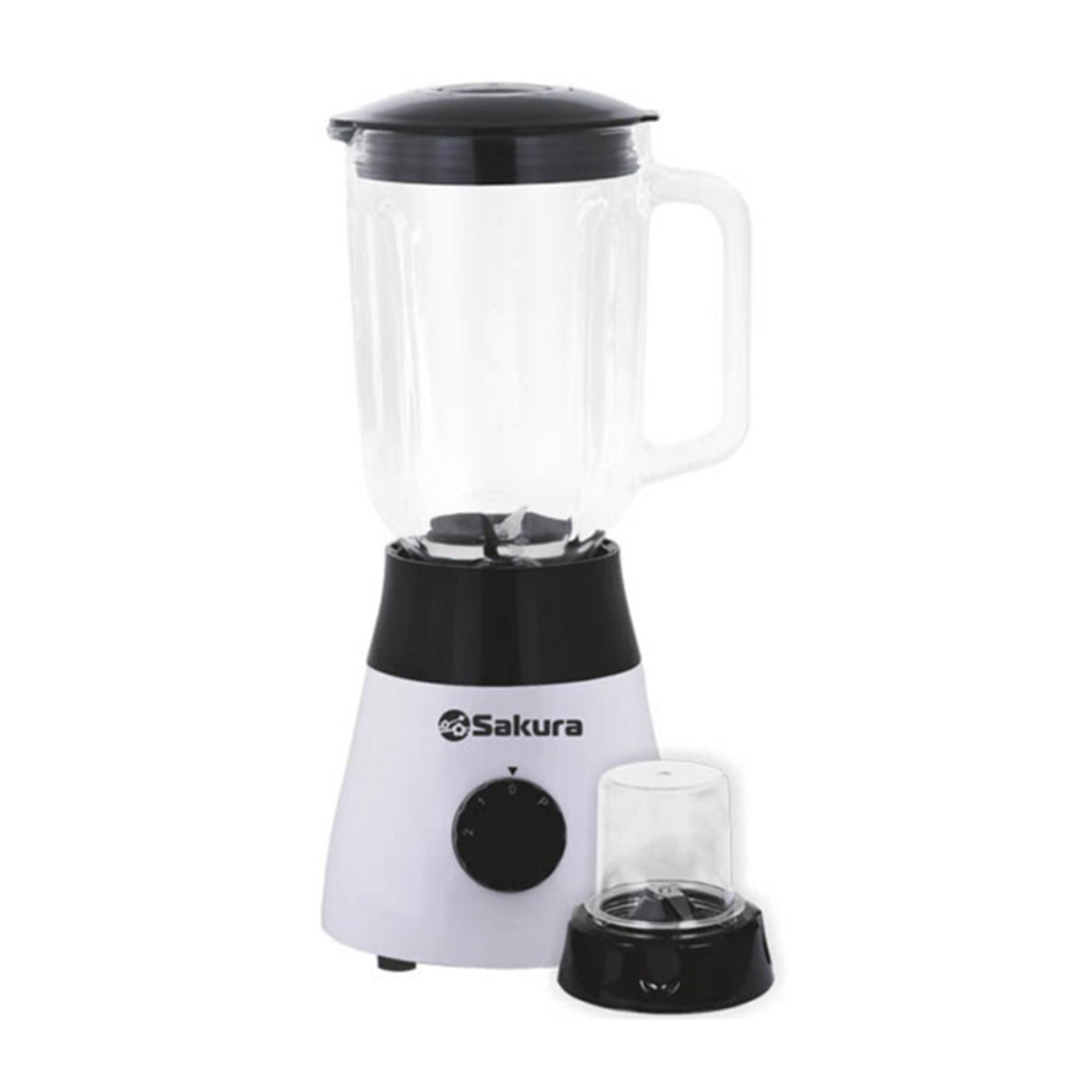 Блендер стационарный Sakura SA-6256W, белый/чёрный