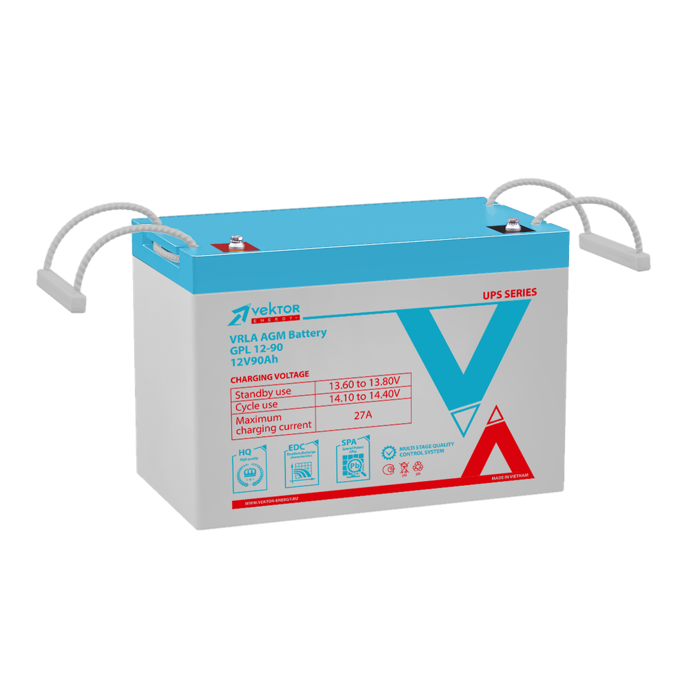 Аккумулятор  VEKTOR ENERGY GPL 12-90