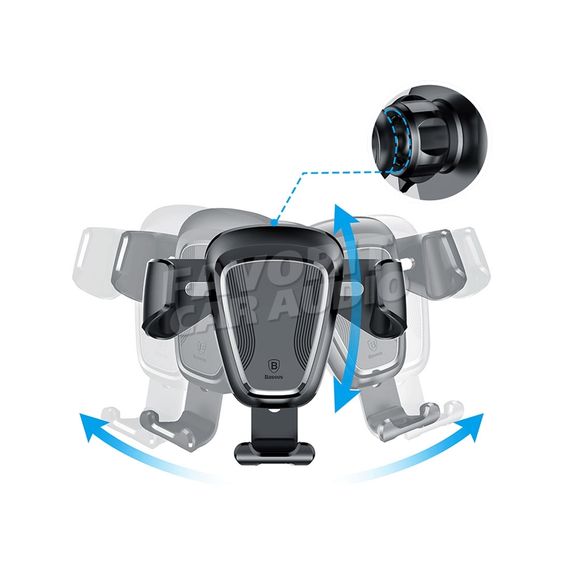 Держатель Baseus Gravity SUYL-01 черный