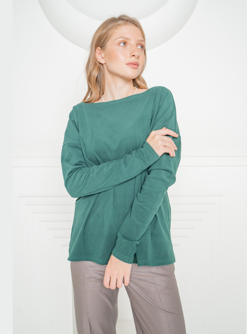 Лонгслив ИНЕС (Изумруд)