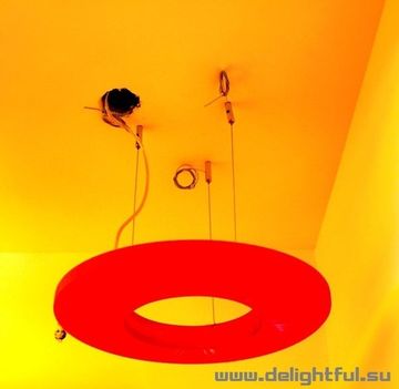 люстра IRIS 2 by Dix Heure Dix ( red  + 40 )