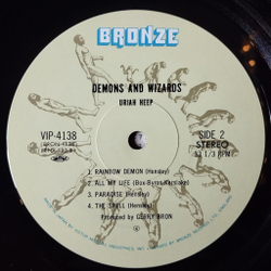 Винтажная виниловая пластинка LP Uriah Heep Demons And Wizards (Japan 1981) (No Obi) All My Life