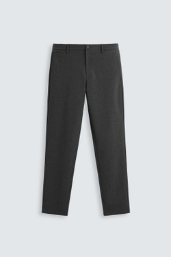 ZARA БРЮКИ SLIM FIT COMFORT, АНТРАЦИТОВО-СЕРЫЙ