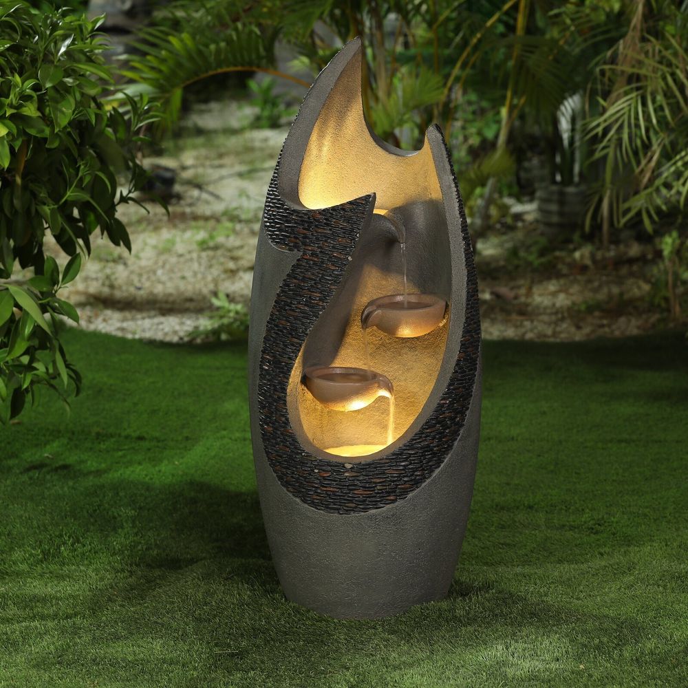 Waterfall Фонтан садовый декоративный ''Каскад Фантазия'' с подсветкой