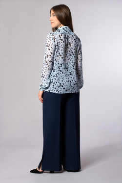 Блузка женская 1700оп, графика гол #284ГГо091700оп