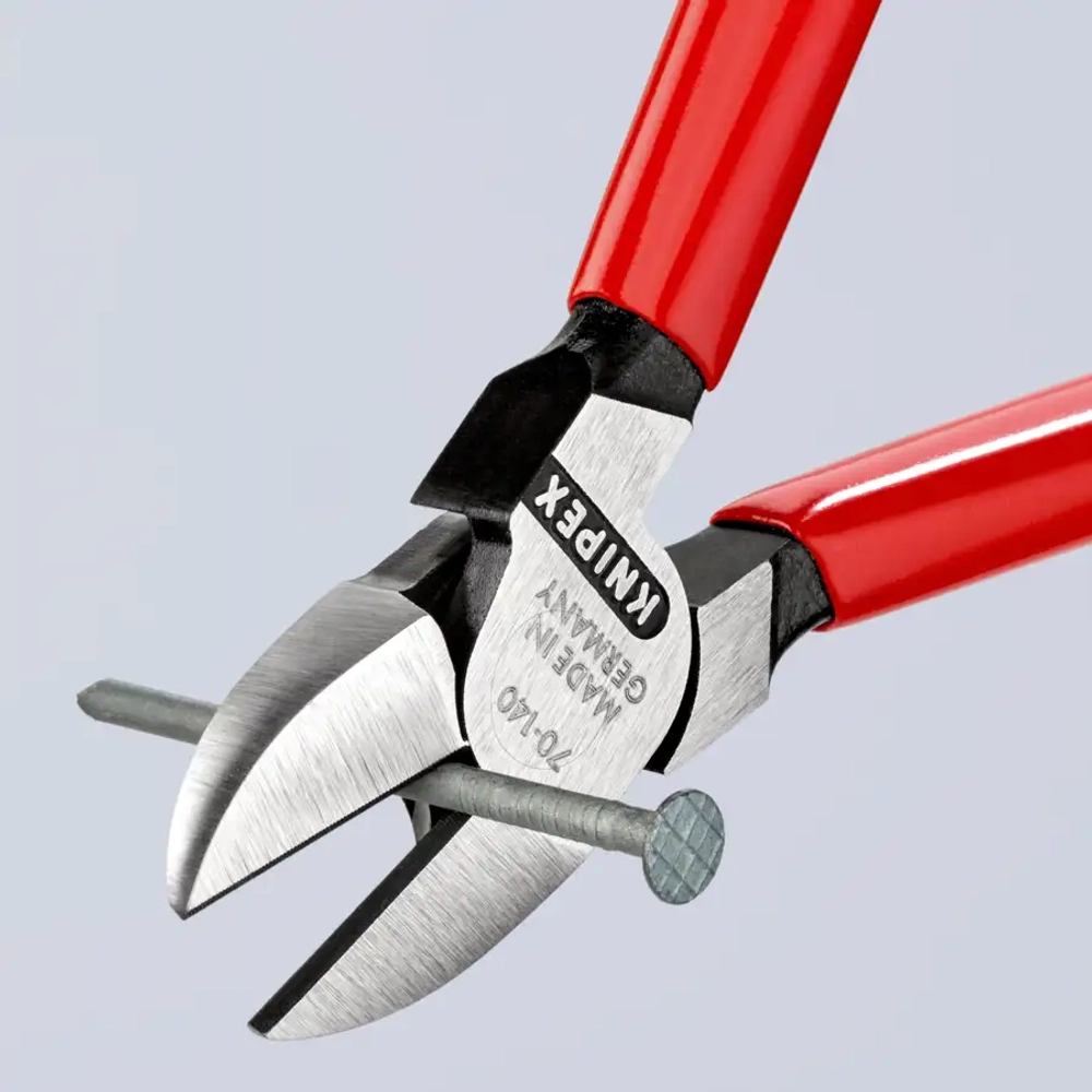 Кусачки боковые черненые 140 мм Knipex 70 01 140