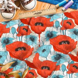 Ткань премиум бифлекс графические маки