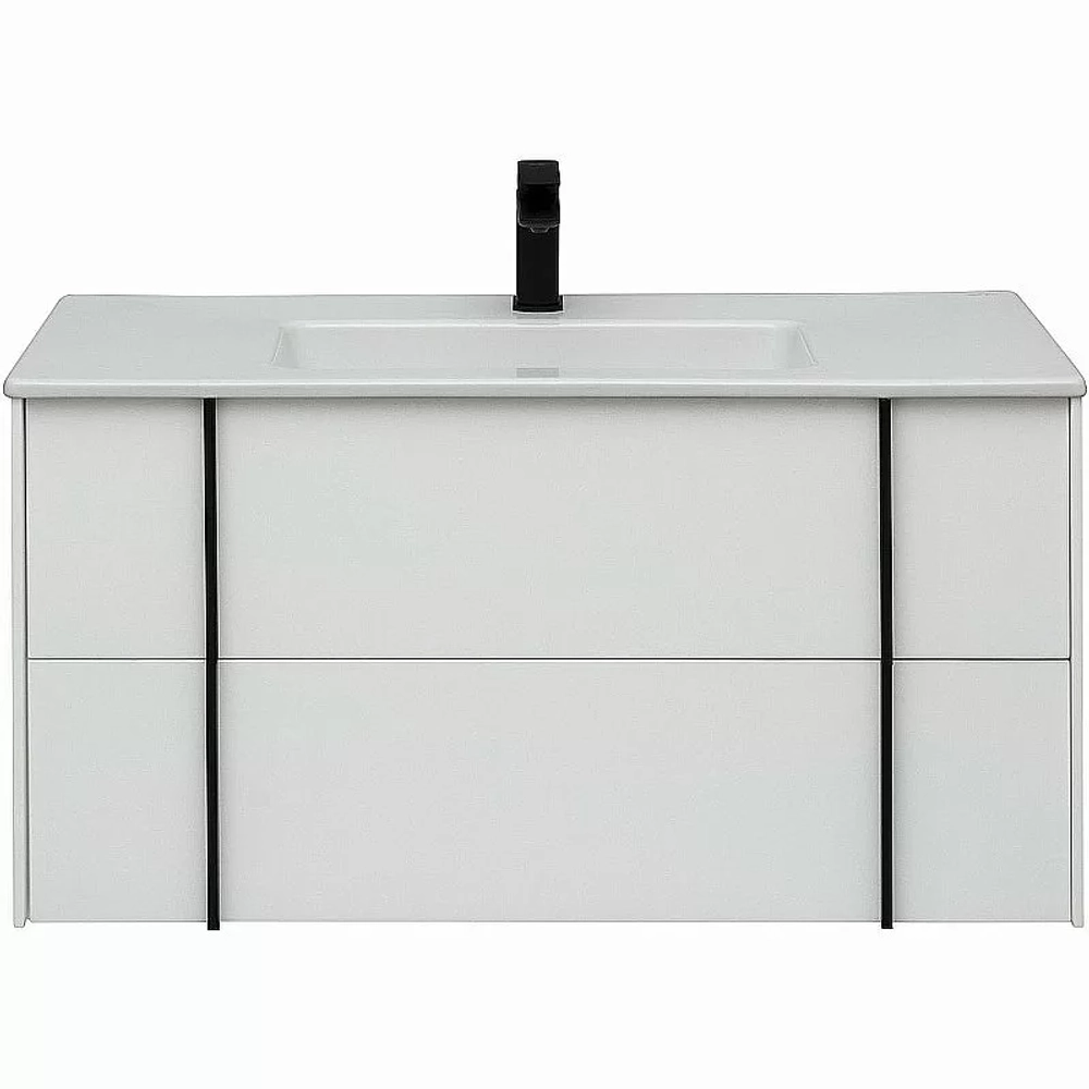 Тумба с раковиной Allen Brau Reality 100 1.32007.WM белый матовый