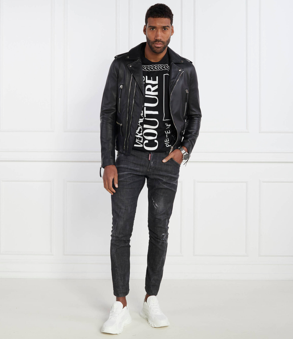 Футболка MAGLIETTA Versace Jeans Couture - черный(76GAHE04CJ00E)