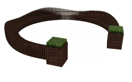 Скамейка «Long bench»