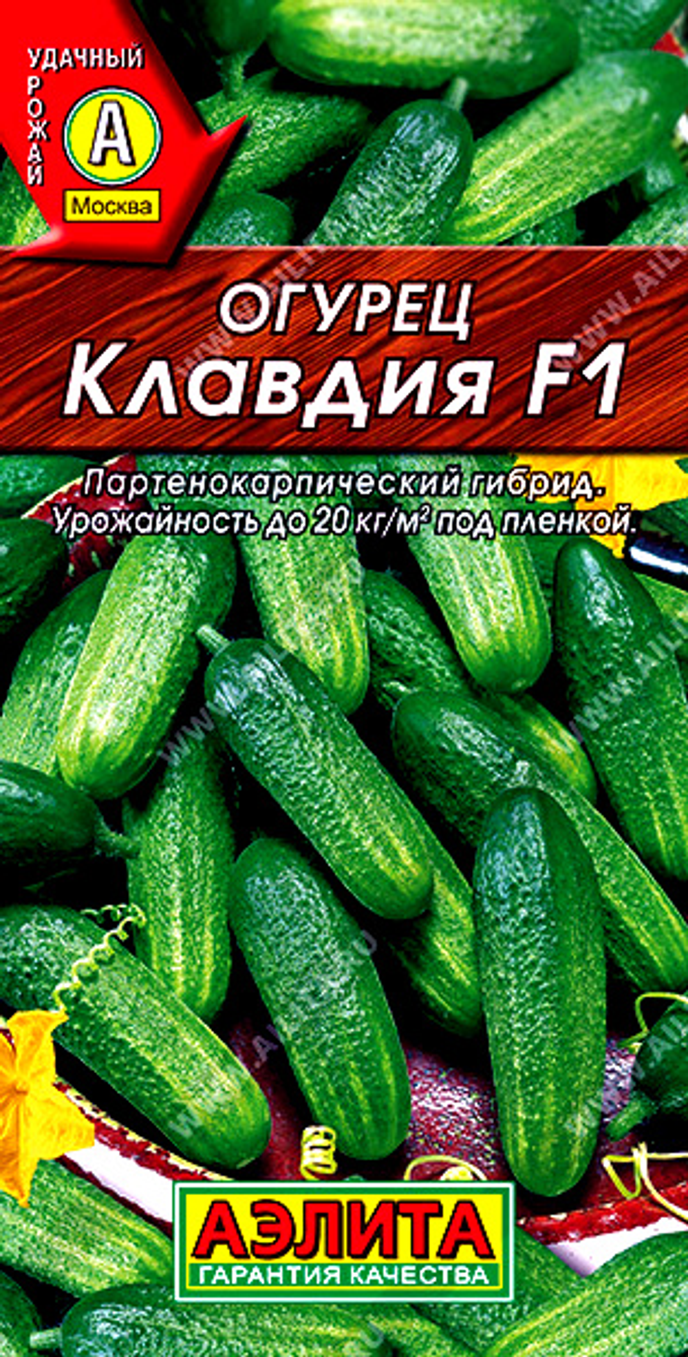 Огурец Клавдия F1,       10 сем
