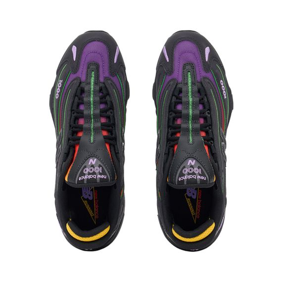 New Balance NB 1000 Беговые дорожки Низки Черные Кроссовки