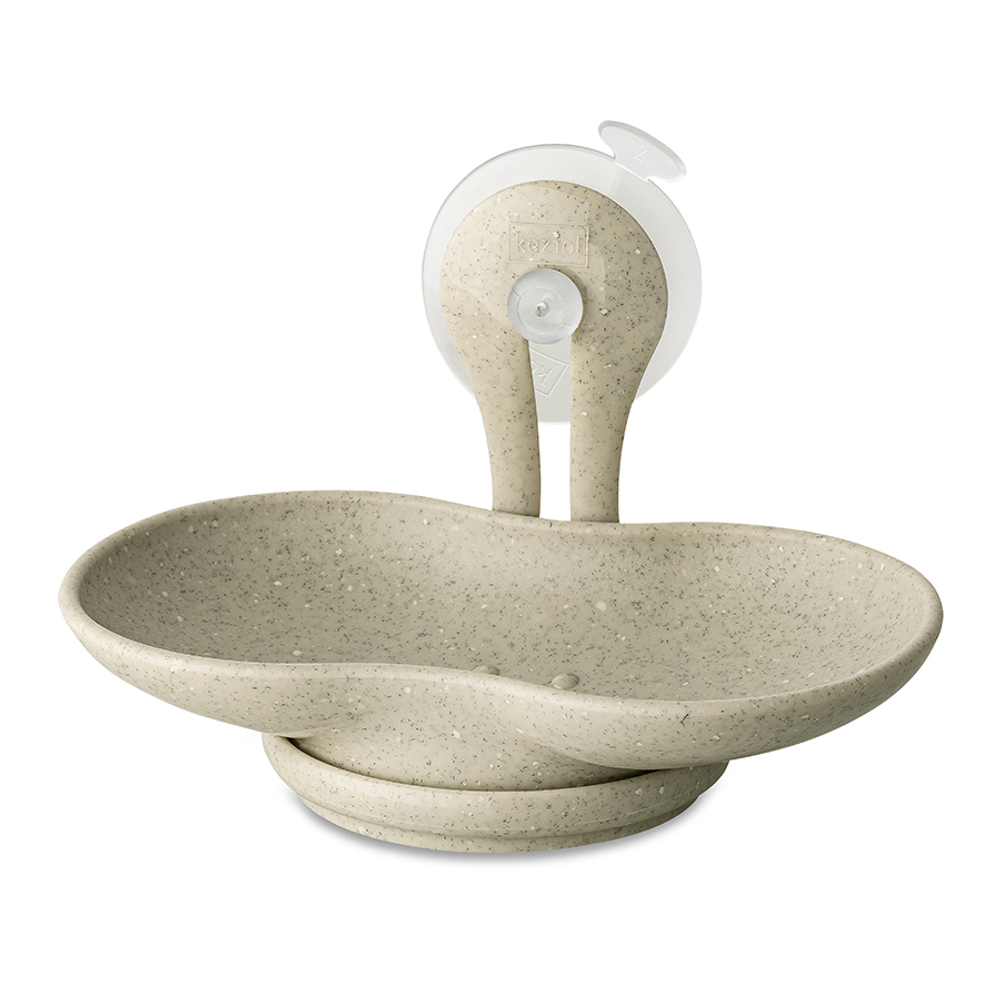 Мыльница на присоске loop organic, песочная