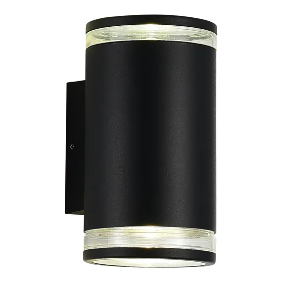 SL9009.401.02 Светильник уличный настенный ST-Luce черный/белый GU10 2*50W TUBO