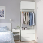 Комбинация для хранения - PLATSA  IKEA/ ПЛАТСА  ИКЕА, 221х80 см, белый