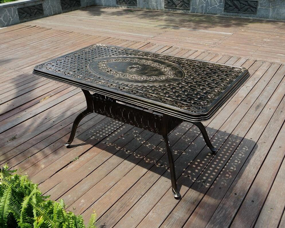 Комплект мебели из литого алюминия Delhi 145