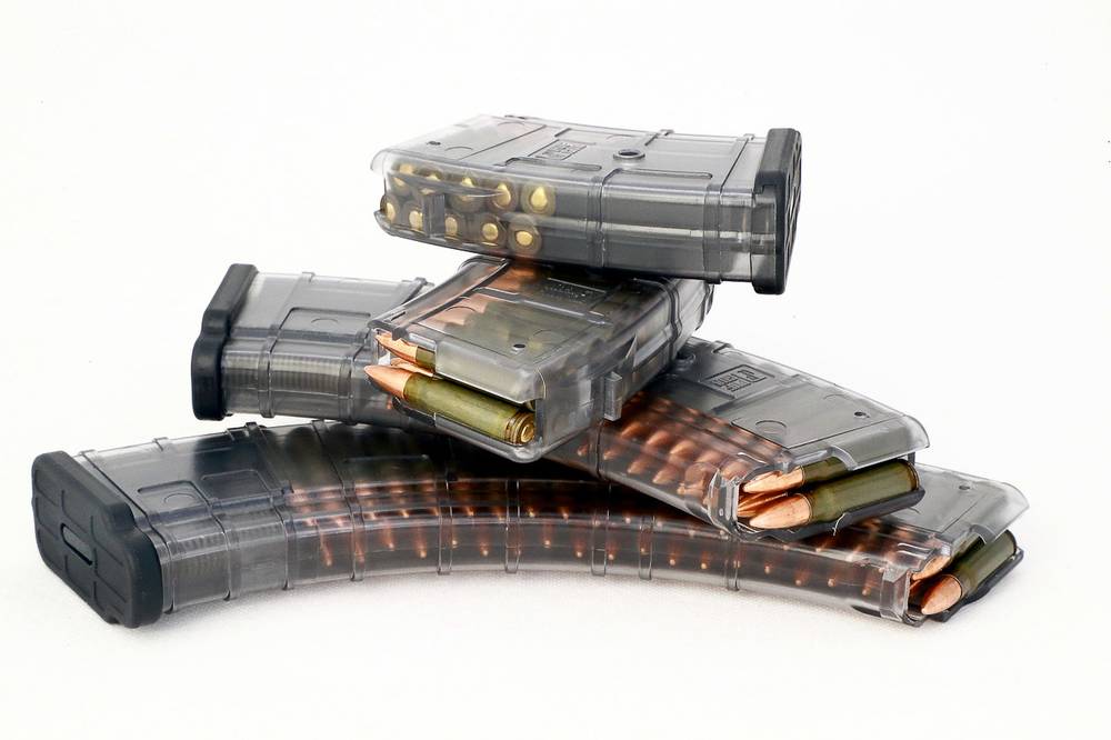 Магазин PufGun для Сайга, 7,62×39, 40 патронов, прозрачный