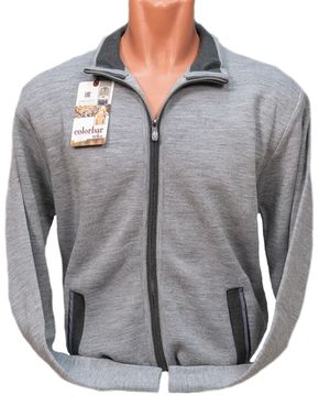 p-p 54-60. Жакет шерстяной "COLORBAR" Турция. Разъемный замок. BATAL