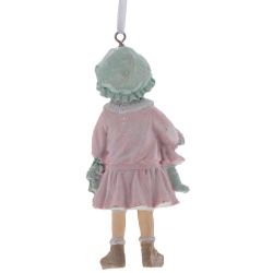 GAEM Изделие декоративное подвесное "Девочка и мальчик", L5 W3 H11 см, 4в.