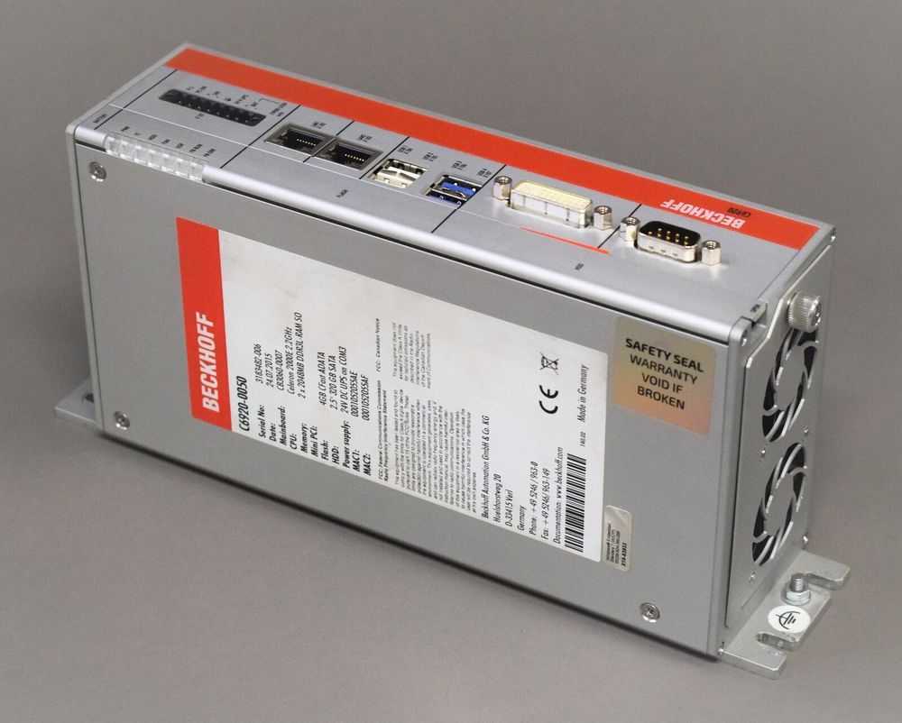 Промышленный компьютер BECKHOFF C6920-0050