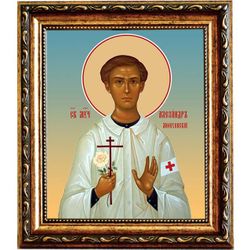 Александр (Шморель) Мюнхенский мученик. Икона на холсте.