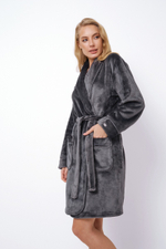 EVA DARK GREY Халат женский ARUELLE