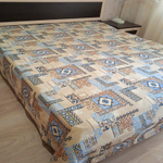 Покрывало "D. ГОБЕЛЕН", дизайн: АМЕТИСТ 145/2, хлопок 50%, Россия.