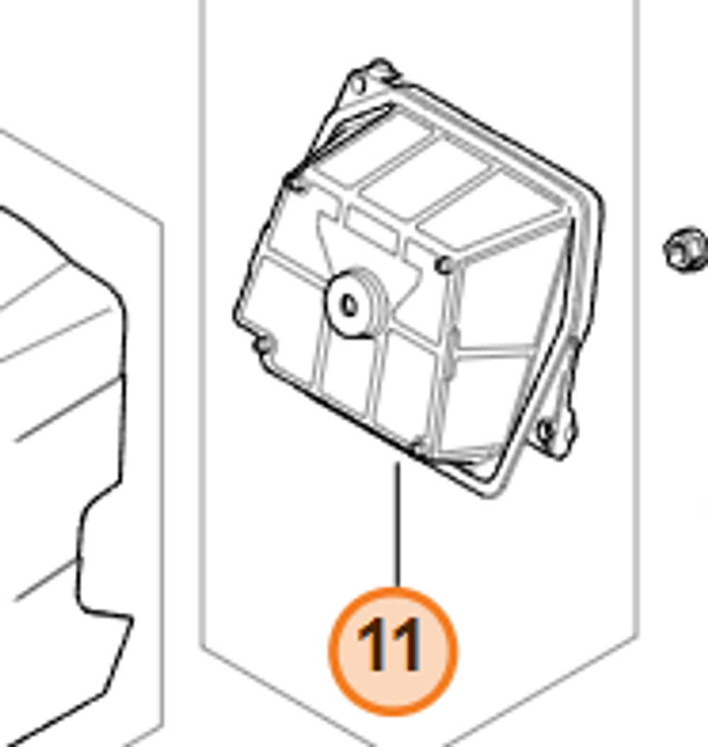 Воздушный фильтр для бензопилы STIHL MS 361. арт.PJ36105 FARMERTEC (STIHL 1135 120 1601)