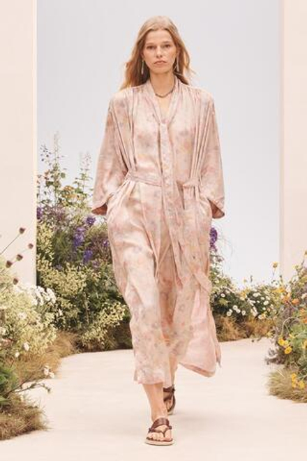 ZARA ПЛАТЬЕ ИЗ 100% ВИСКОЗЫ, С ПРИНТОМ