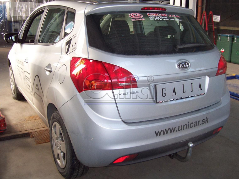 Фаркоп оцинкованный Galia K035A для Kia Venga 2010-2017(паспорт и сертификат в комплекте)(без электрики)