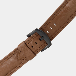 Ремешок для Apple Watch Ultra 49mm из кожи сафьяно, цвета карамель