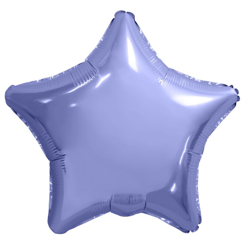 Ag Шар звезда 30" / 76 см Пастель лаванда сиреневый Lavender (БГ-60)