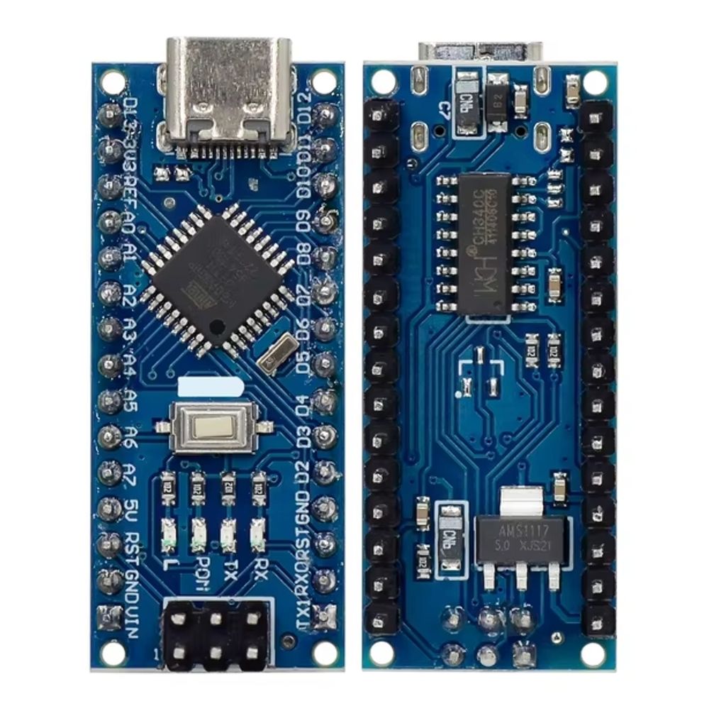 Arduino Nano Type C ATmega328 5V 16M в сборе