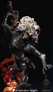 Маликет Чёрный Клинок елден ринг Фигурка Maliketh, the Black Blade Elden Ring