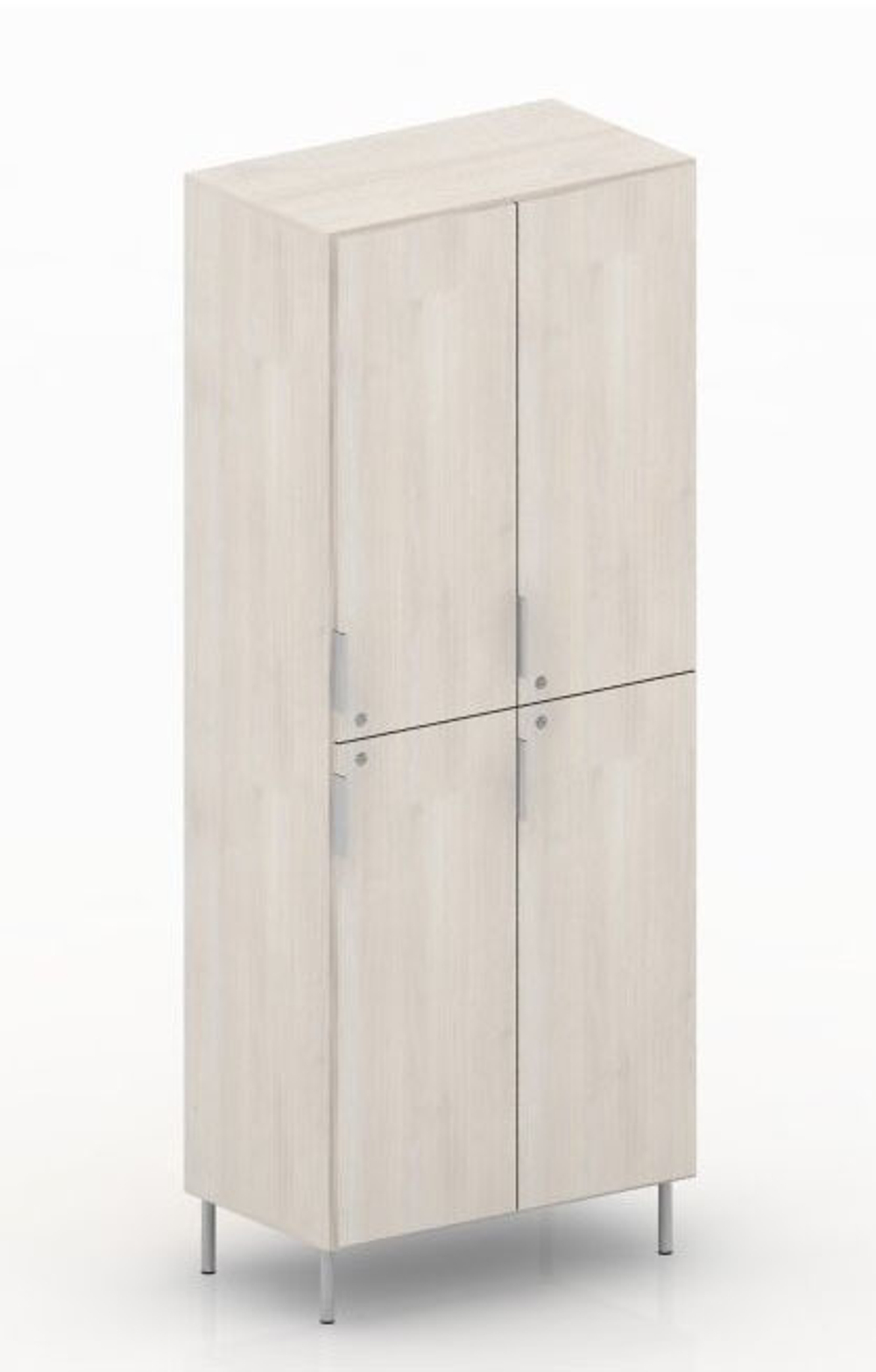 Шкаф на металлических ножках с мебельным замком 4Я коллекции Поколение А