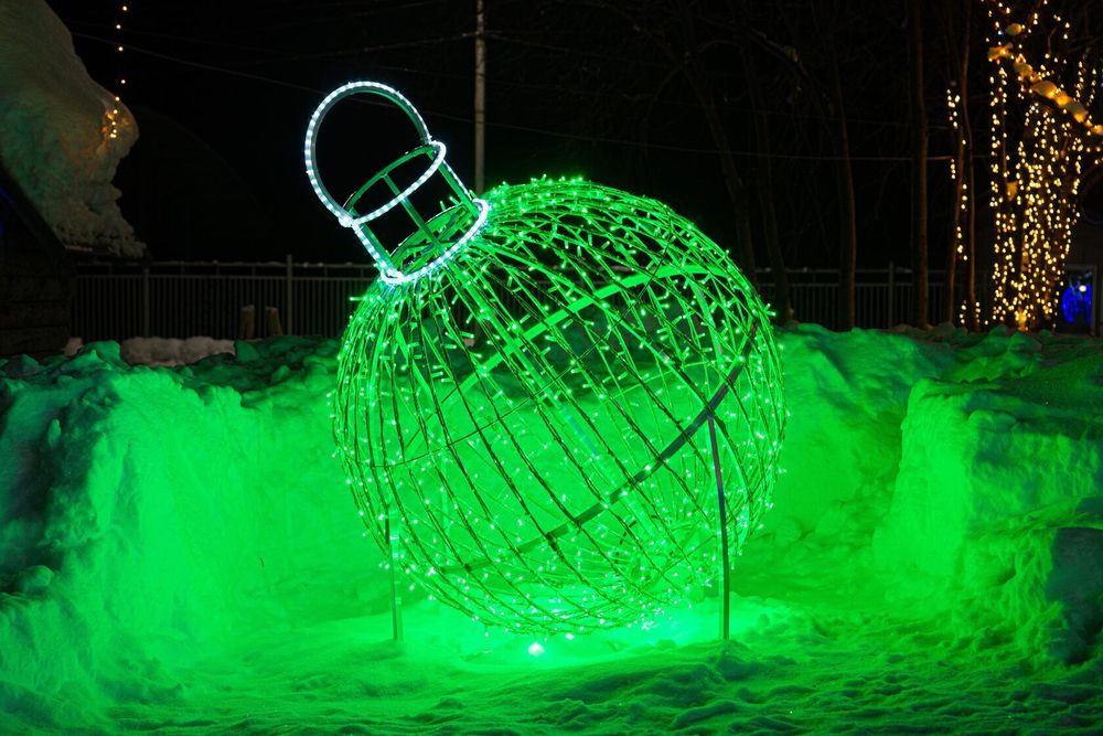 Светодиодный шар - серия сладости