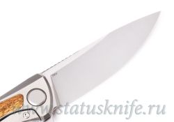 Нож Широгоров Флиппер F95NL Canaito Wood S90V MRBSфотография - 8