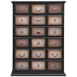 Тумба для обуви Пандора 4 Орех Оберджин Шоколад