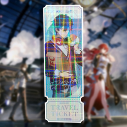 Закладка голографическая "Honkai Star Rail - Дань Хэн"