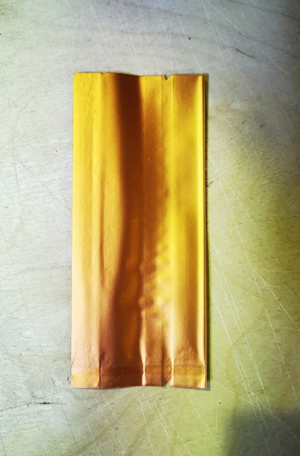 269037.5 Пакет "Для пробников" h=13см, размер=5,5*2,7см, пластик оранжевый