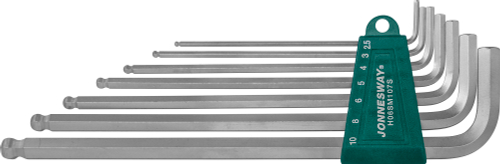 H06SM107S Набор ключей торцевых шестигранных удлиненных с шаром, 7 предметов