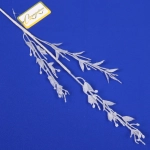 Ветка декоративная «Сказочные блики» 65 см, Белый