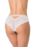 Соблазнительные кружевные трусики-бразилиана (Размер: L) (Цвет: черный)