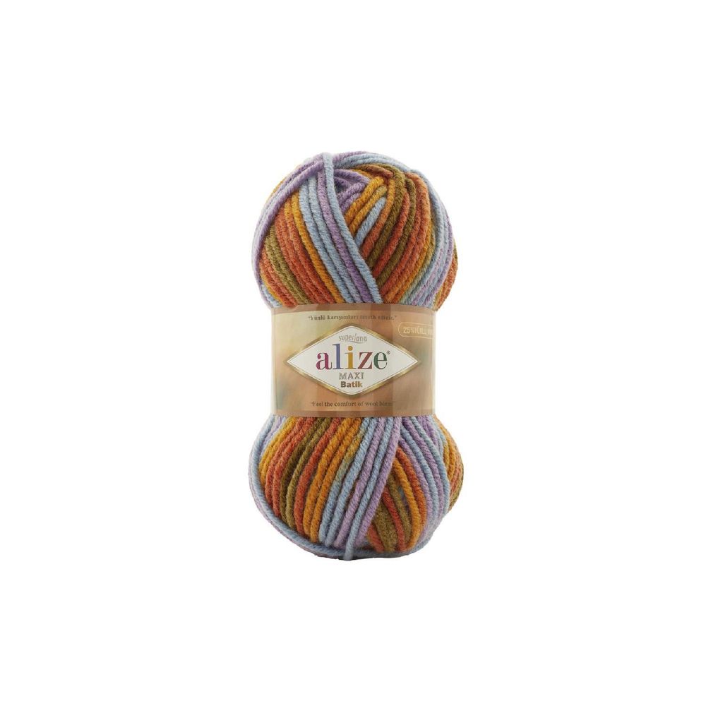 Пряжа Superlana Maxi Batik 7922