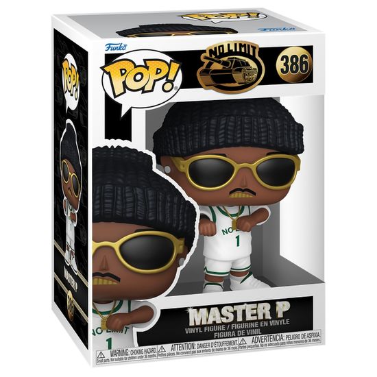 Фигурка Funko POP! Rocks Master P (386) 75398  / Фигурка Фанко ПОП! в виде известного музыканта, Мастер Пи