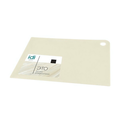 Доска разделочная "Asti" прямоугольная 345х245х2мм гибкая (светло-бежевый)