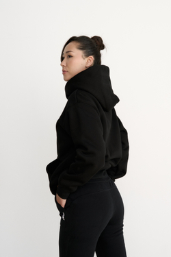 ХУДИ С КАПЮШОНОМ (черный)