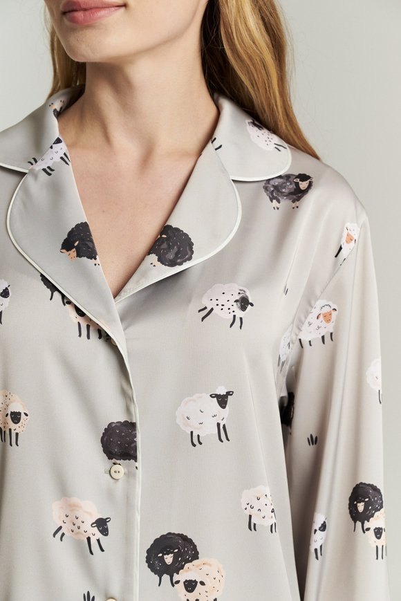 Костюм двойка с овечками - S размер