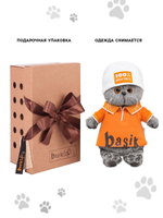 Мягкая игрушка Кот Басик в поло и шапке 22 см Ks22-286