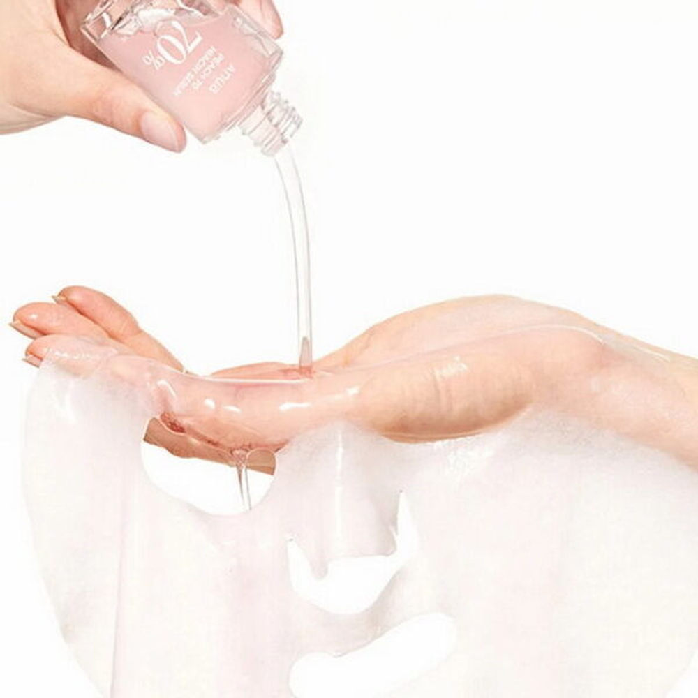 Тканевая маска с персиком для сияния кожи Anua Peach 70 Niacin Serum Mask, 25мл